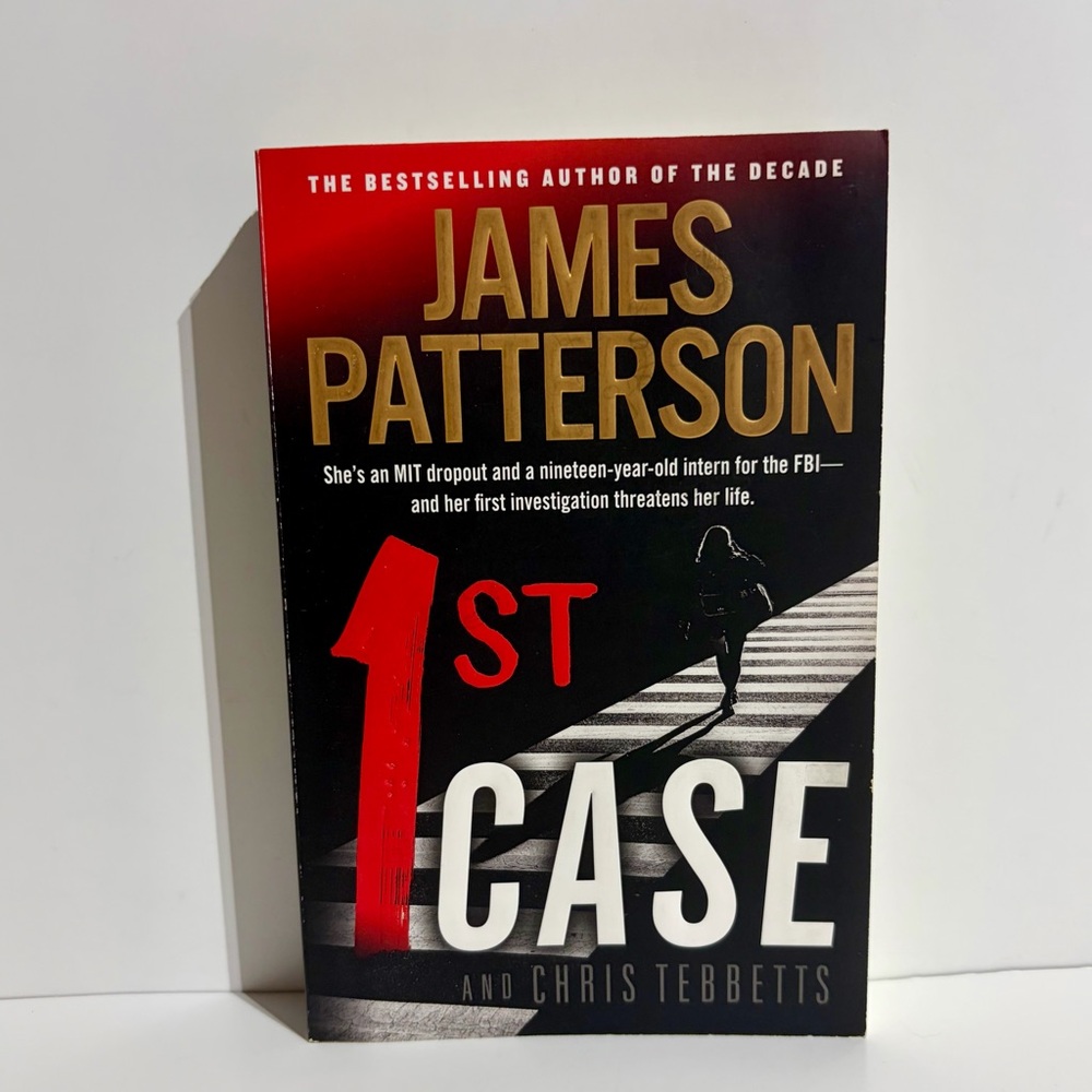 1st Case James Patterson Chris Tebbetts Paperback Book Thriller Fiction Novel